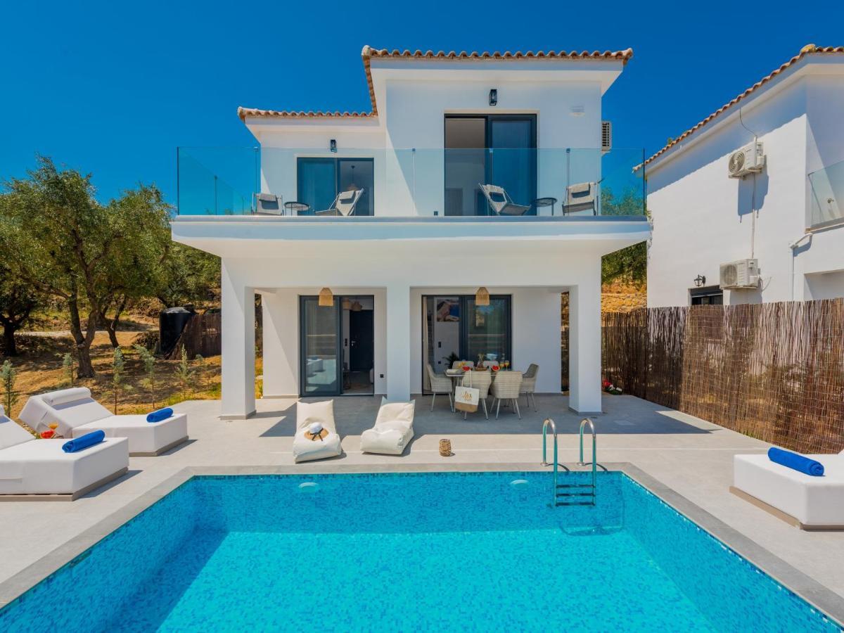 Queen Of Zakynthos Luxury Villas Amoudi Exteriör bild