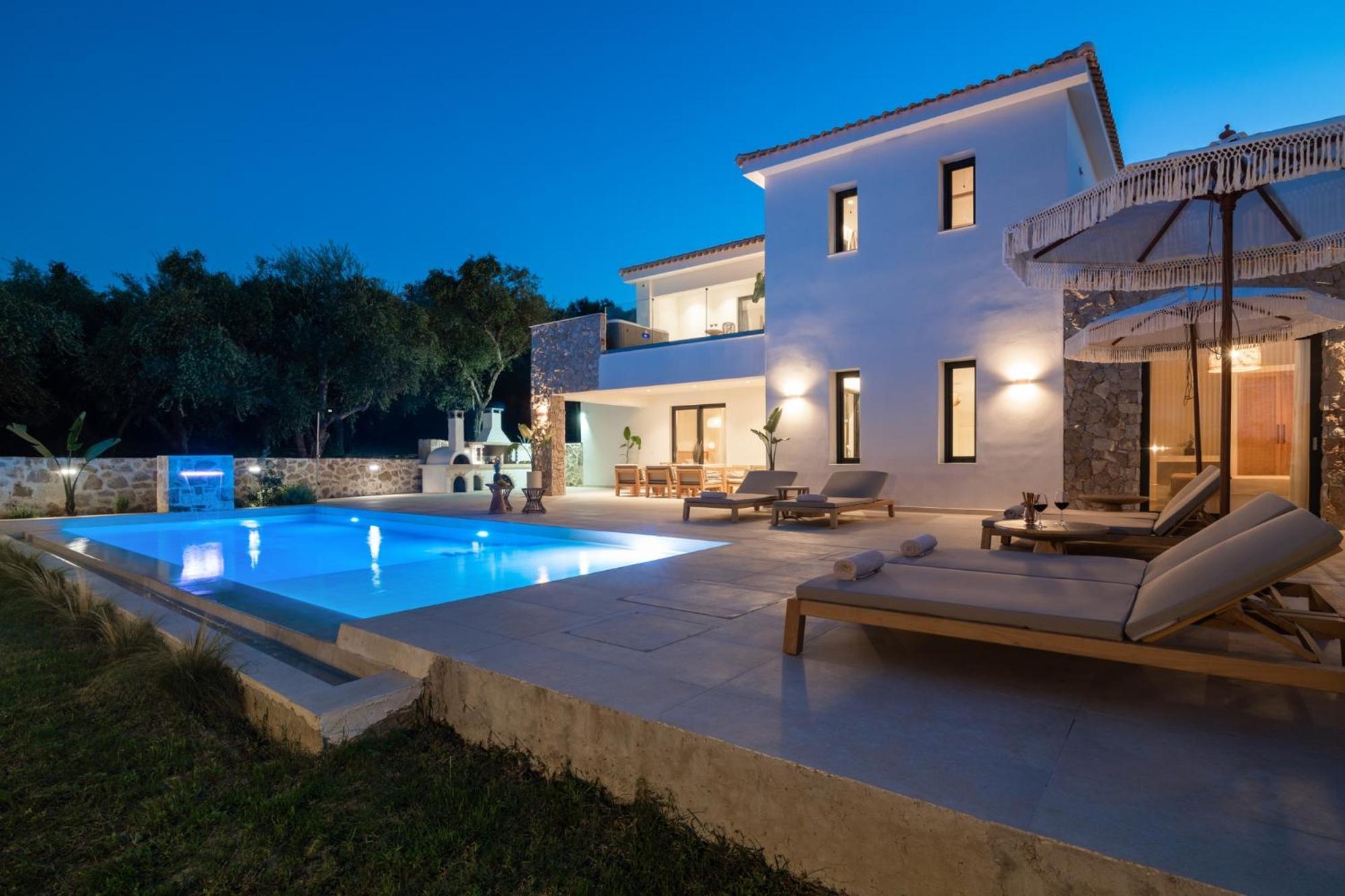 Queen Of Zakynthos Luxury Villas Amoudi Exteriör bild