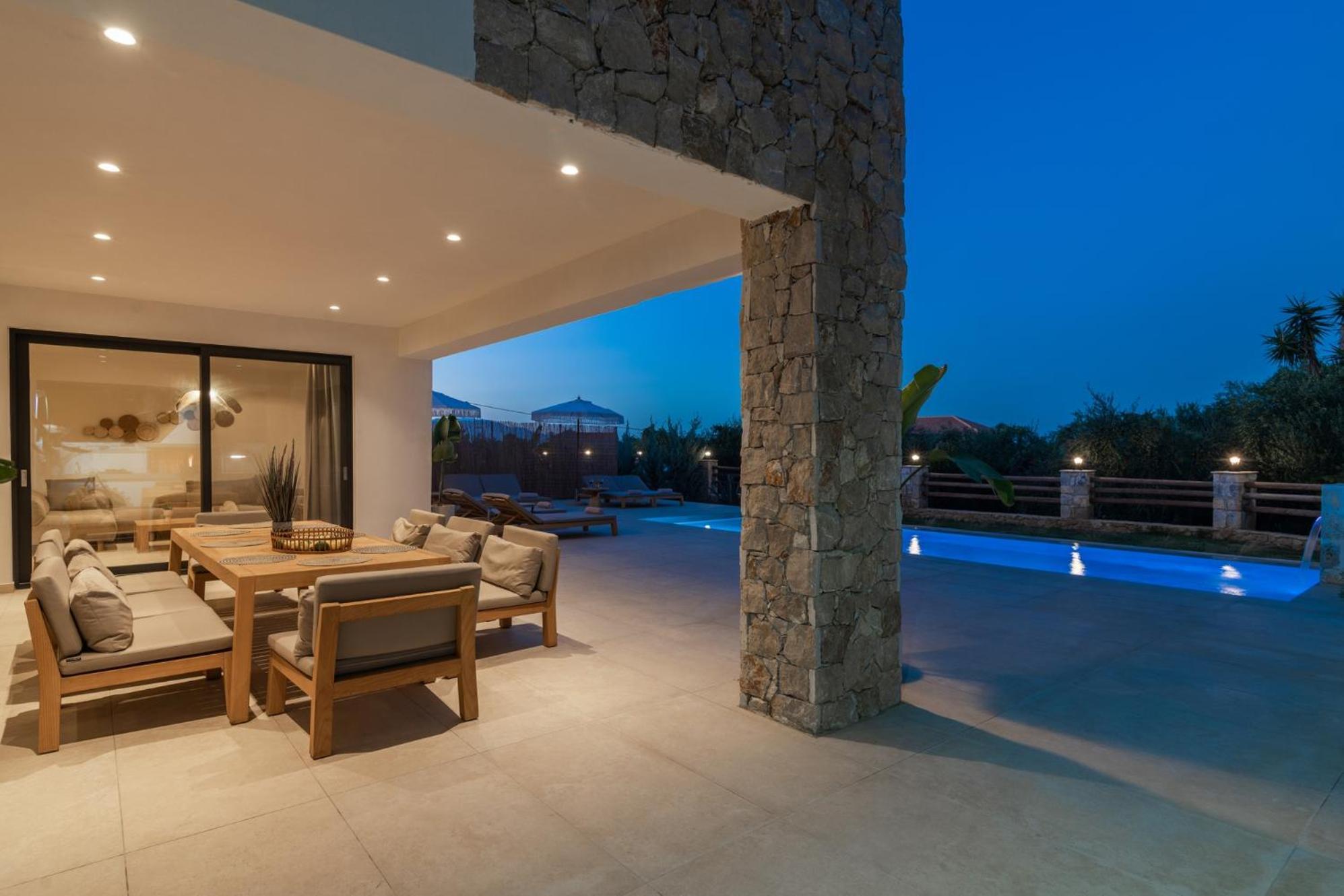 Queen Of Zakynthos Luxury Villas Amoudi Exteriör bild