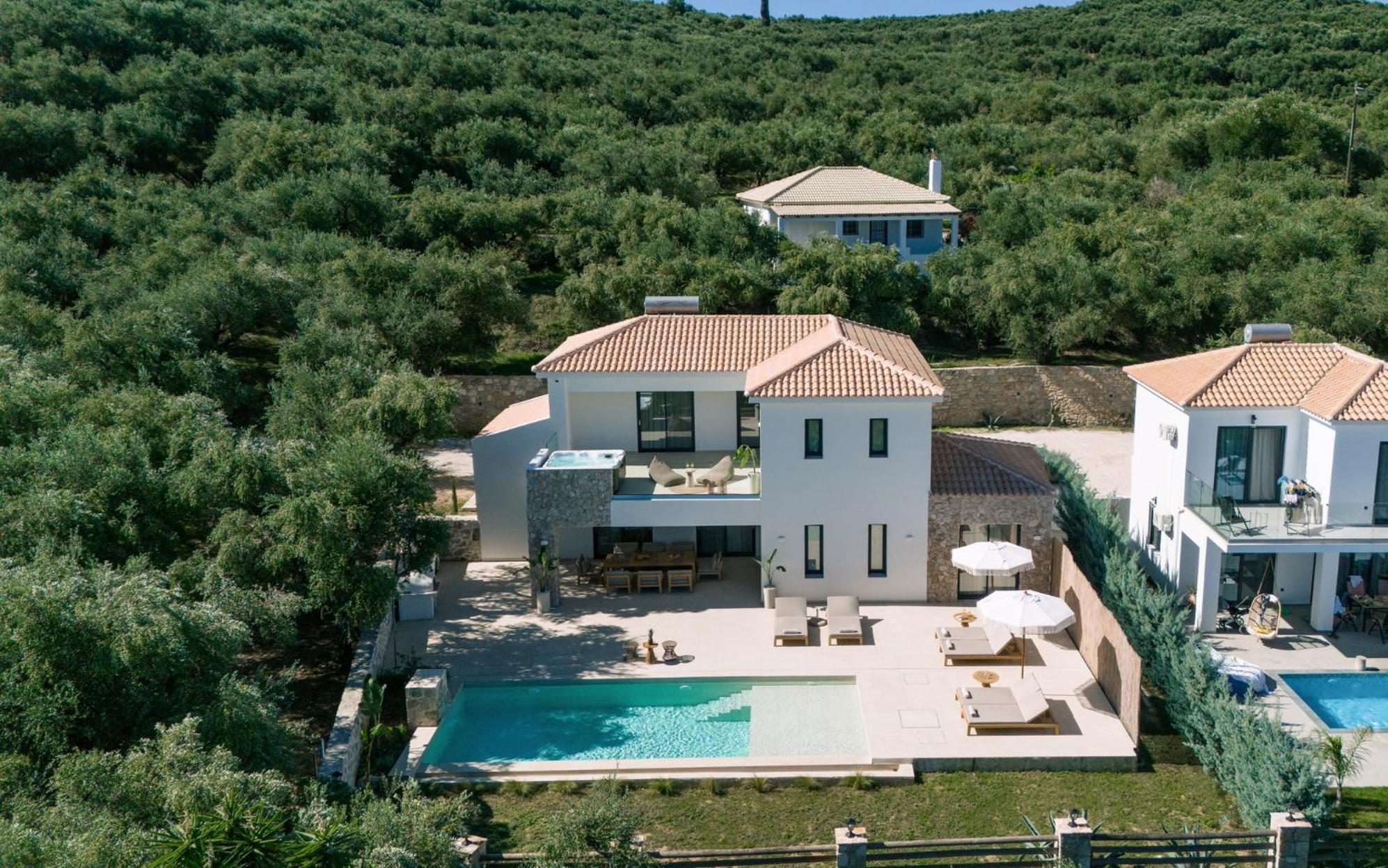 Queen Of Zakynthos Luxury Villas Amoudi Exteriör bild