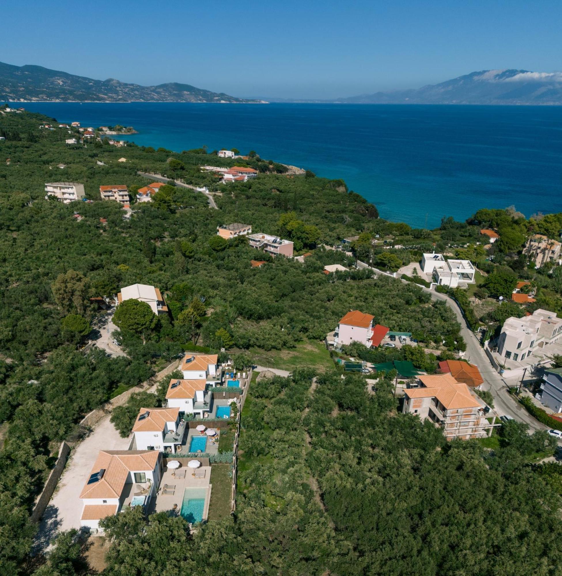 Queen Of Zakynthos Luxury Villas Amoudi Exteriör bild