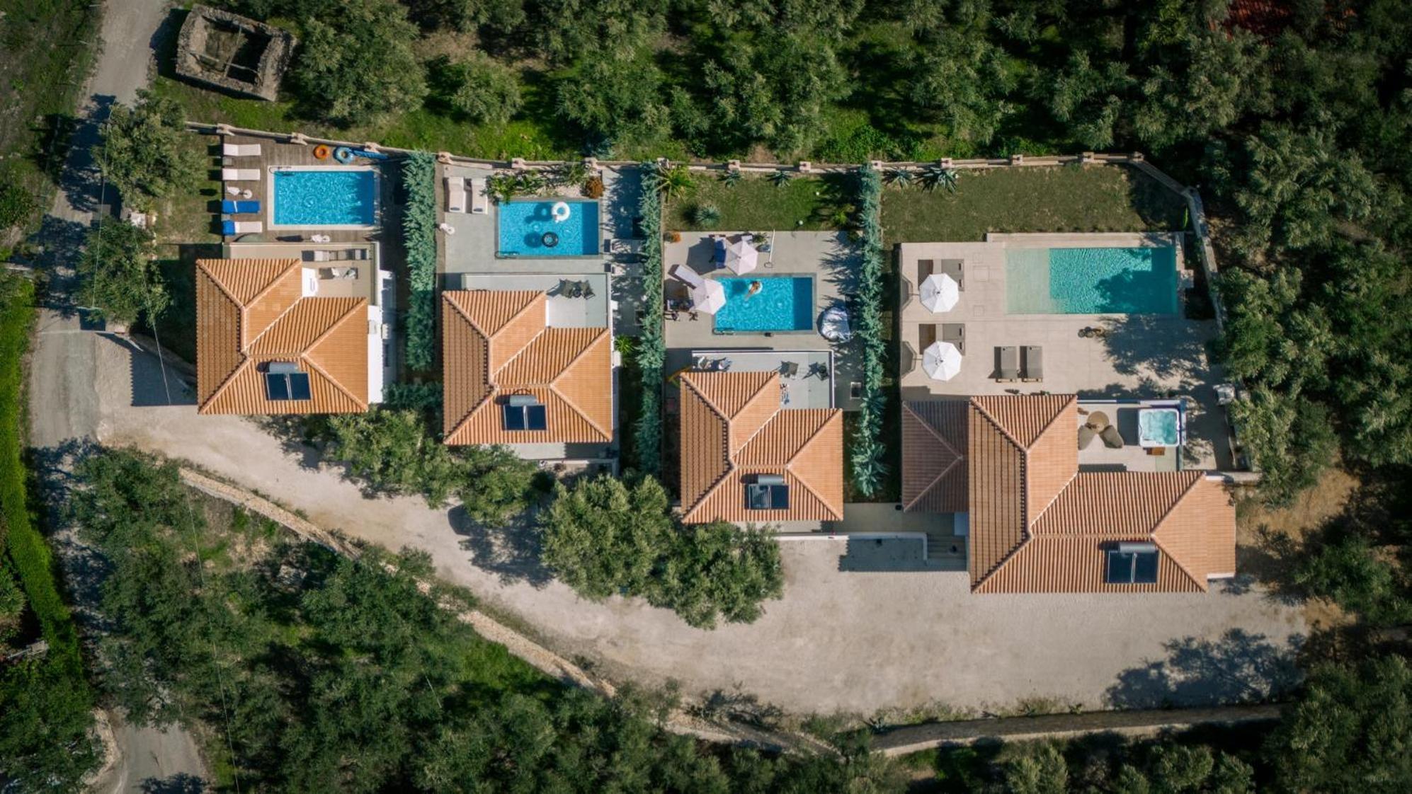 Queen Of Zakynthos Luxury Villas Amoudi Exteriör bild